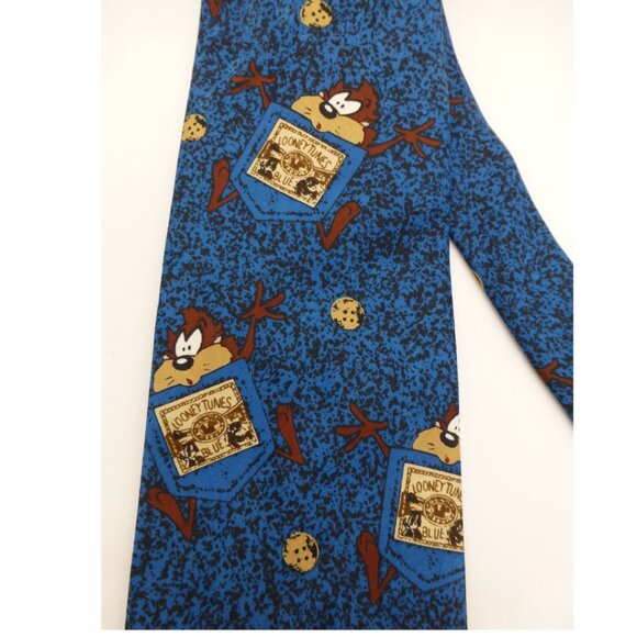 Looney Tunes Vintage 1995 Tasmanian Devil Tie - Picture 3 of 7